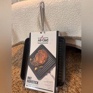 ALL-CLAD HA1 Nonstick 11" Square Grill Pan E65240DX Hard Anodized PFOA Free NIB
